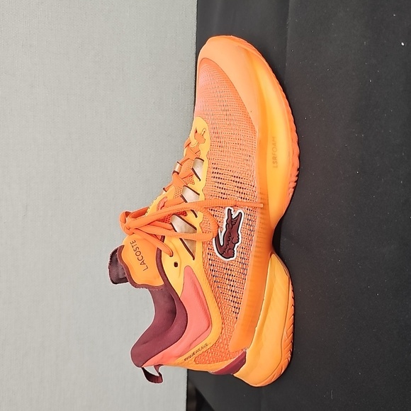 Lacoste Orange Athletic Shoes - Picture 6 of 10